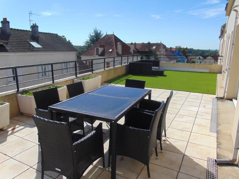 3 Pieces Grande Terrasse Apartment Montevrain Luaran gambar